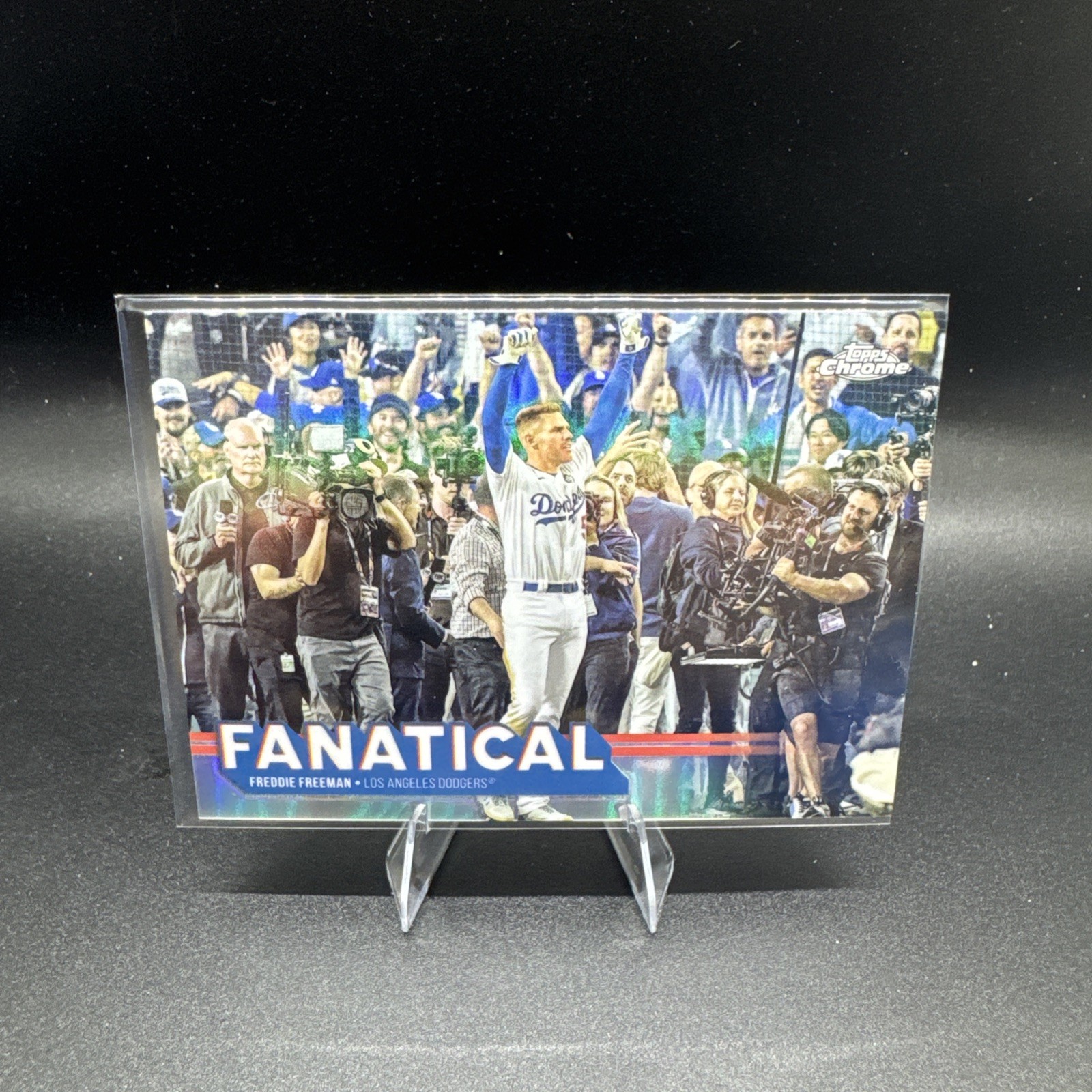 2025 Topps Chrome - Fanatical Freddie Freeman #FAN-18