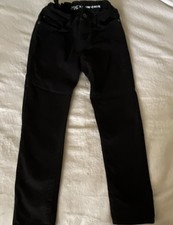 The Children's Place Boys Skinny Black Jeans Size 8 Adjustable Waist Denim