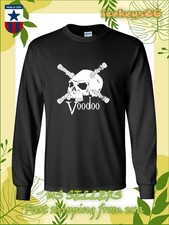 Lunati Voodoo Crankshaft Logo Mens Long Sleeve T-shirt American Size T-shirt
