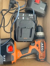 AEG Cordless  2 Speed Hammer Drill with two Brand NEW 2AH Batteries and Charger