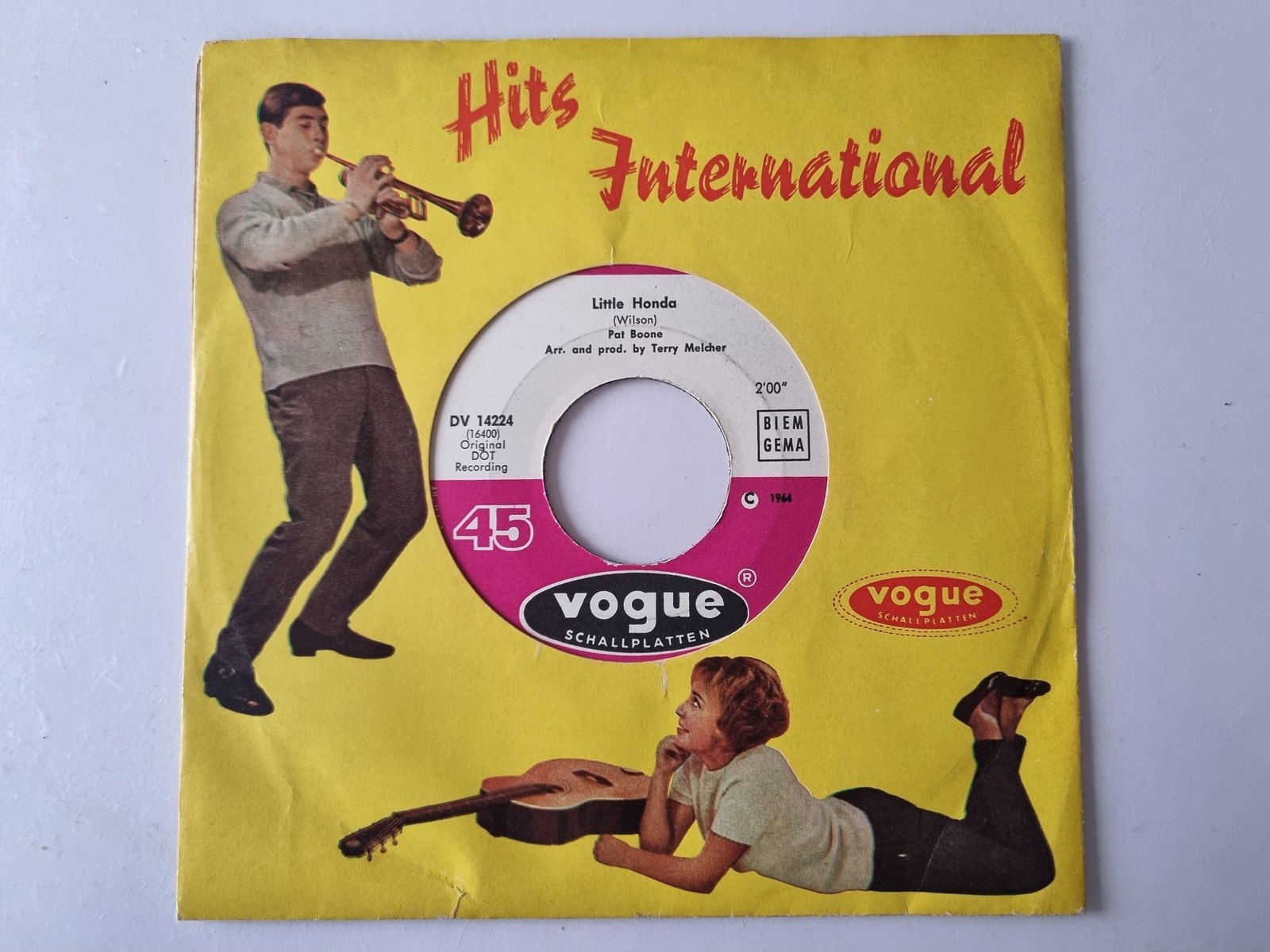Pat Boone - Little Honda 7'' Vinyl Germany