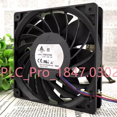 1PCS NEW   THB1212B 12V 3A 12CM 4-wire PWM cooling fan Fast delivery *bn