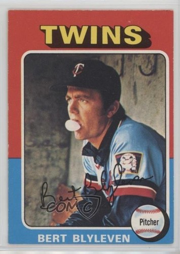 Bert Blyleven #30 1975 O Pee Chee card