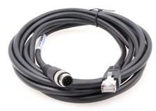 M12 8-Pin A Coded RJ45 Camera Ethernet Cable for Cognex Sight 5000 7000, Omro...
