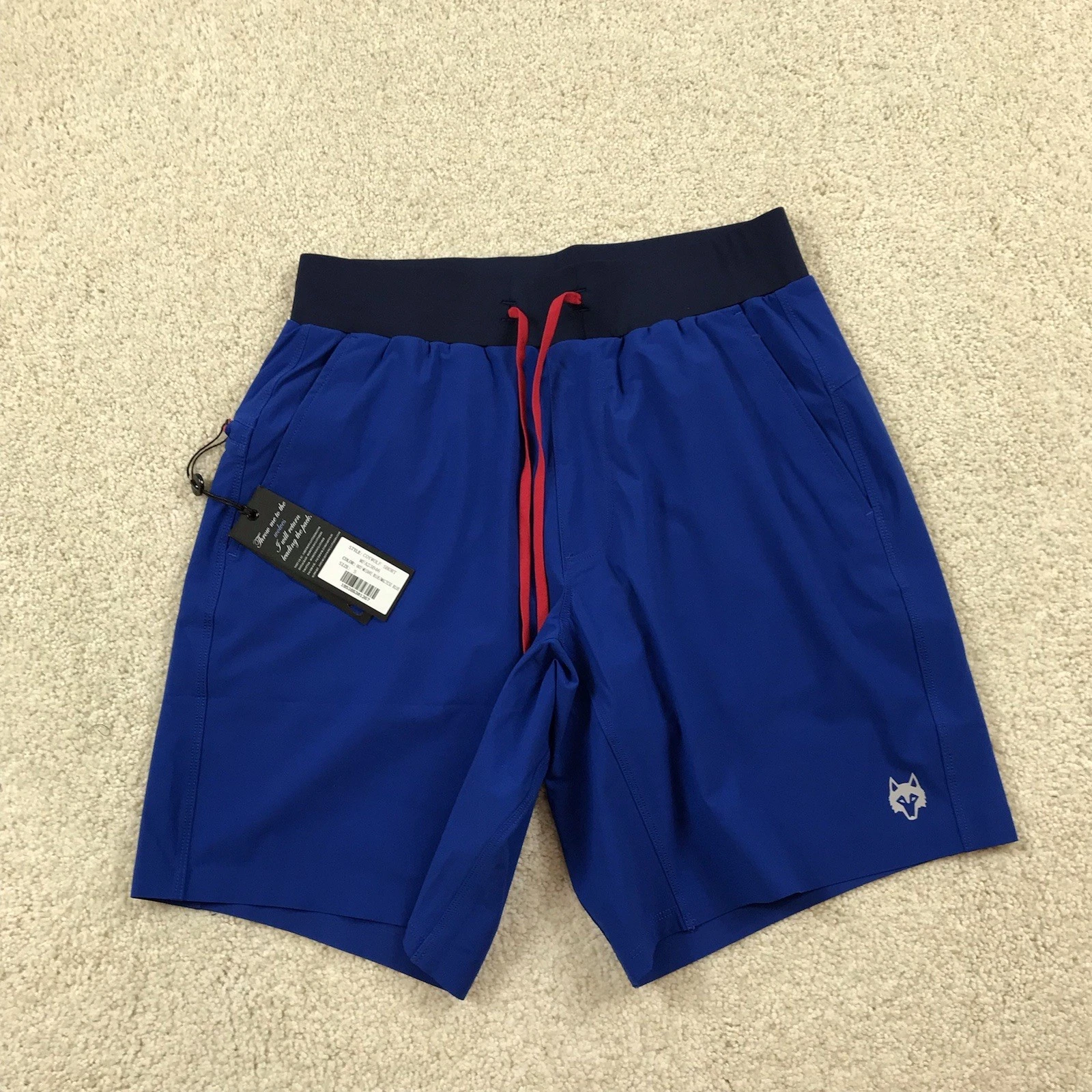 Greyson Shorts Coywolf Lined Athletic Mens Small Blue New