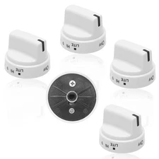 WB03X24795 Range Surface Burner Knob, 4396546 Gas Range Control Knob Replacem...