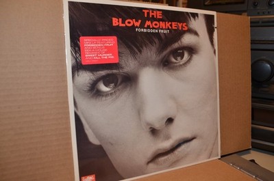 SEALED COPY OF TTHE BLOW MONKEYS: FORBIDDEN FRUIT; RCA LP WITH 8X10 PHOTO, BIO