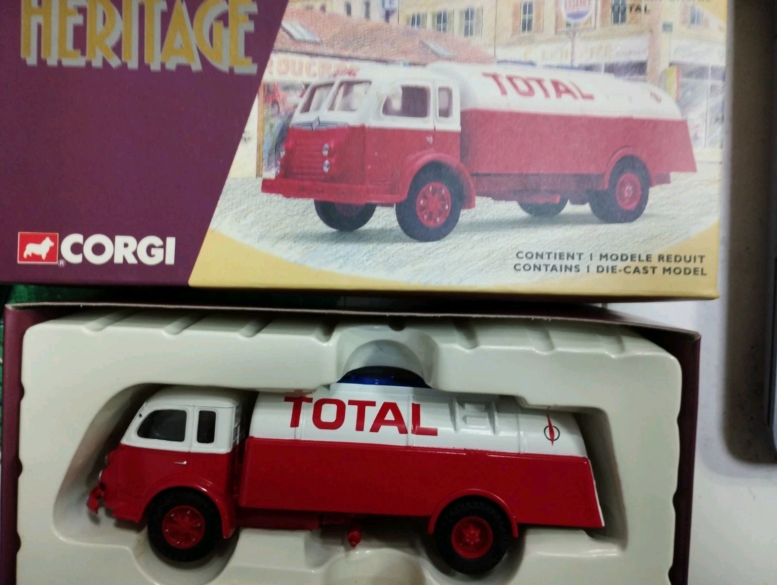 Corgi 71201 Camion Renault Cisterna Total Scala 1/43
