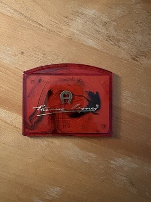 Vintage 1980 s Aigner Pocket/Purse Mirror-Pristine Condition,App.2.5 x3.5 
