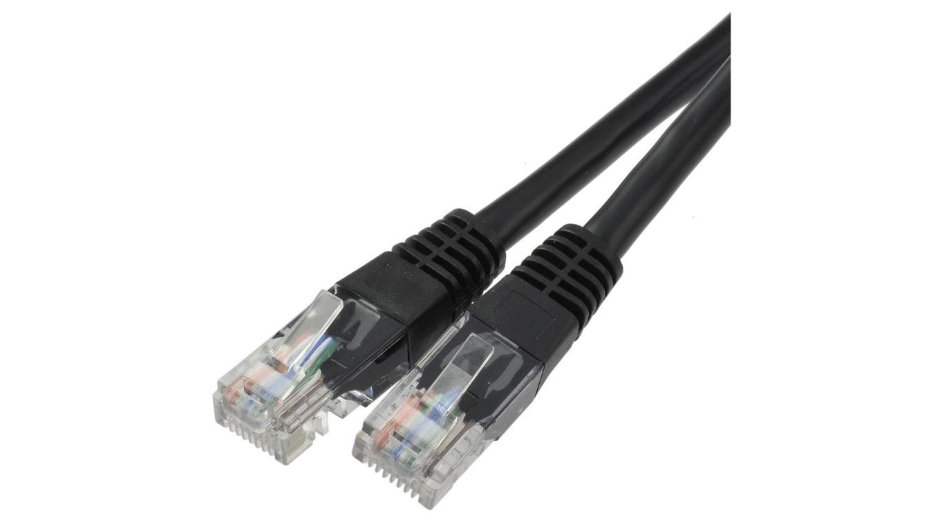 Patchcord UTP Cat.5e LAN Network Cable 2x PCU5-10CC-0200-BK