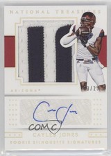 2016 Panini National Treasures Collegiate Prime 3/25 Cayleb Jones #143 Auto 0f8