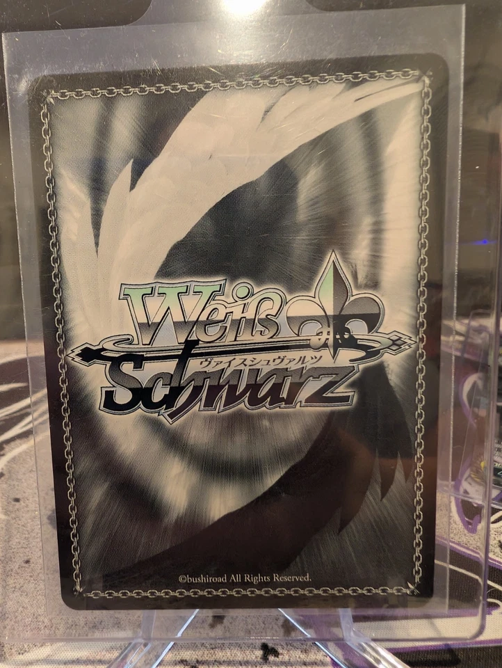 Folha japonesa assinada Weiss Schwarz Azur lane AZL/S102-044SP SP Ibuki - Imagem 2 de 2