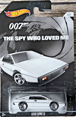 Lotus Esprit S1 - Hot Wheels 2015 - 007 James Bond - Neu Ovp