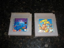 Tetris + Donkey Kong 1 BUNDLE 4 Original Game Boy Color Advance Console GBA OEM