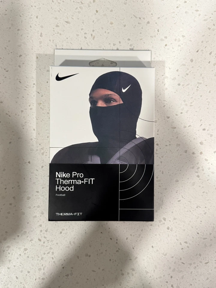 Nike Pro Balaclava Therma-Fit Hyperwarm Capucha Máscara de Esquí Negra ¡¡SE ENVÍA EL MISMO DÍA!!! Foto 3 de 3