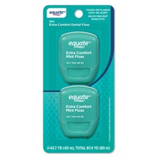 Extra Comfort Dental Floss, Mint, 43.7 yds, 2 Count