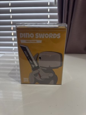 MSCHF x 100 Thieves x YouTooz Dino Swords Vinyl Figur