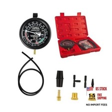 Car Fuel Pump And Vacuum Tester Gauge Vehicle Carburetor Leak Diagnostics Car Fuel Pump And Vacuum Tester Gauge Vehicle Carburetor Leak Diagnostics