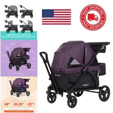 Navigator Plus Stroller Wagon with Extra Cargo Space and Flip Over Basket