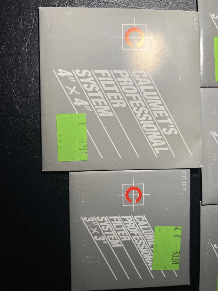 Lot Of 11 Calumet Gelatin Filters 3*3” & 4*4” - Color Correction Set - Image 3 of 3