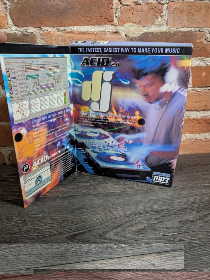 Software de PC Sonic Foundry Acid Music 2.0 NUEVO en caja grande completo Foto 3 de 4