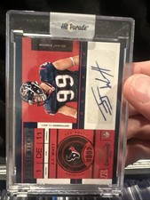 2011 Playoff Contenders Rookie Ticket JJ Watt #137 Auto 3q4