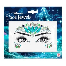 Face Jewels Mermaid Adult for Women