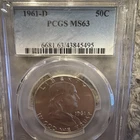 1954-S PCGS MS63 Franklin Half Dollar 50c Business Strike