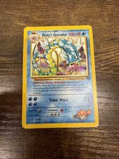 Misty's Gyarados 13/132 Pokemon TCG Gym Challenge Holo Foil Rare Card Played HP on eBay
