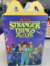 McDonald s 2026 Stranger Thing s -Tales From 85 Happy Meal Box