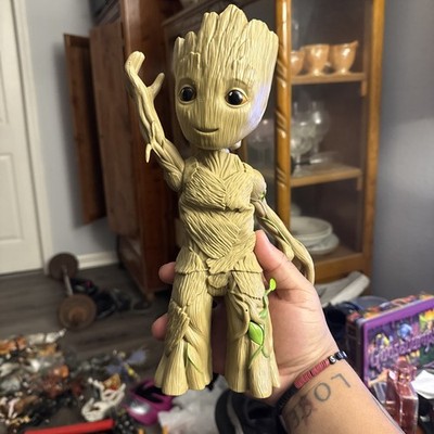 Marvel Studios I AM Groot Groove 'N Grow Baby Groot Figurine 11'' 2016 Hasboro