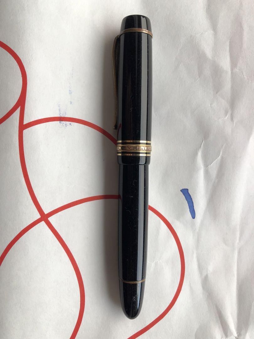 Montblanc 146 Fountain Pen 1950s M or B Nib Used Vintage From