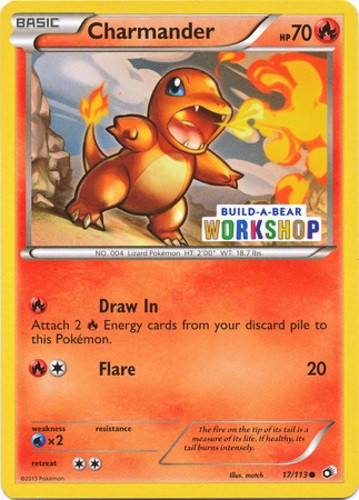Damaged Charmander - 17/113 - Build-a-Bear Promo Pokemon Miscellaneous Promos