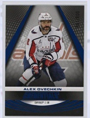 Alex Ovechkin 2025-26 Upper Deck Credentials Blue #8 008/199 Jersey Number POP 1