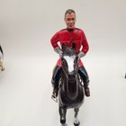 canadian mountie Breyer  Fury Prancer Black Plastic Model Horse pre mold chalky — photo 2