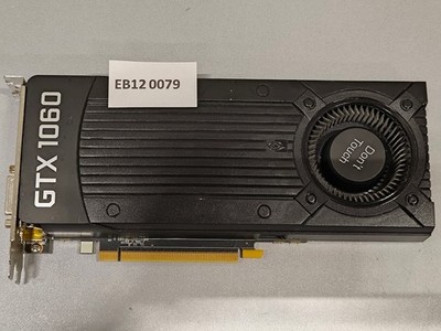NVIDIA GeForce GTX 1060 3GB GDDR5 Grafikkarte - Gebraucht, Funktioniert