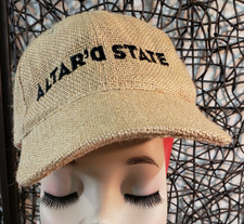 Altar'd State Adjustable Strapback Baseball Cap Hat 100% HEMP BEIGE ONE SIZE