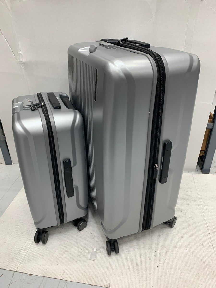 Samsonite Amplitude Two Hardside Silver 2 Piece Luggage Set | eBay