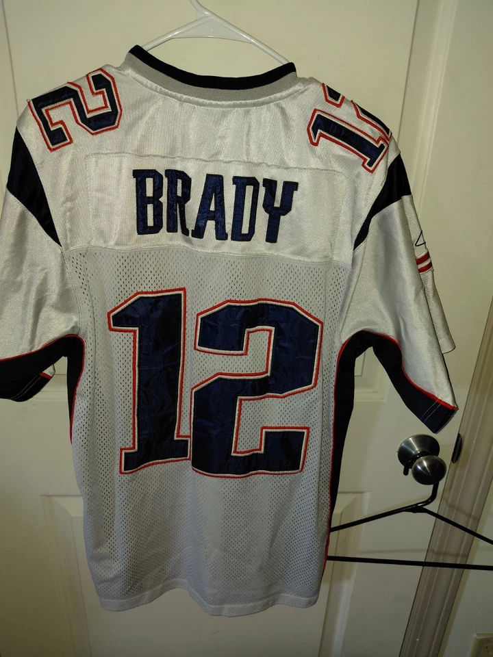 Camiseta Tom Brady Reebok Talla 48 NFL Fútbol New England Patriots Foto 2 de 4