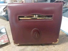 Borsa pochette CARTIER must line logo in pelle Made in France