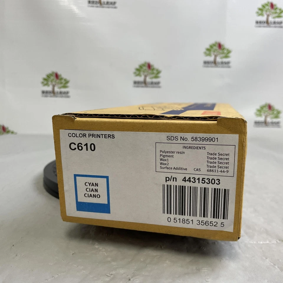 OKI 44315303 OEM Cyan Toner For C610 | NEW OPEN BOX - Image 4 of 4