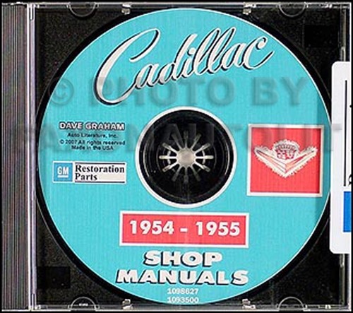 1954 1955 Cadillac Reparaturhandbuch CD Deville Eldorado 60 Special Fleetwood-image