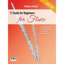 AMA Verlag 11 Duets for Beginners for Flute -...