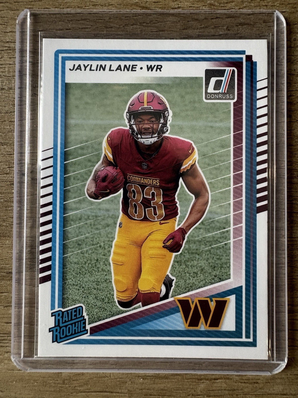 2025 Donruss Jaylin Lane Rated Rookie RC #335 Washington Commanders