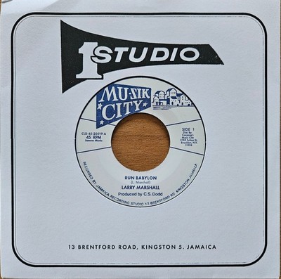 Larry Marshall - Run Babylon (7'') (Near Mint (NM or M-)) - 3932448571