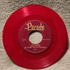 Jesse Crawford It Came Upon a Midnight Clear/ O Come All Ye Faithful  45rpm 