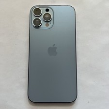 Original Back Glass Housing Cover Frame Replacement For iPhone 13 Pro Max Blue