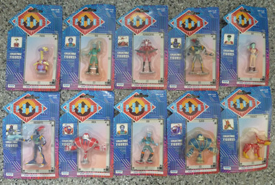 VINTAGE IRWIN TOY REBOOT 3'' FIGUREN RESTPOSTEN IN VERSIEGELTEN BLISTERN