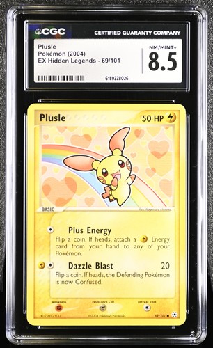 Plusle graded CGC 8.5 for sale on eBay