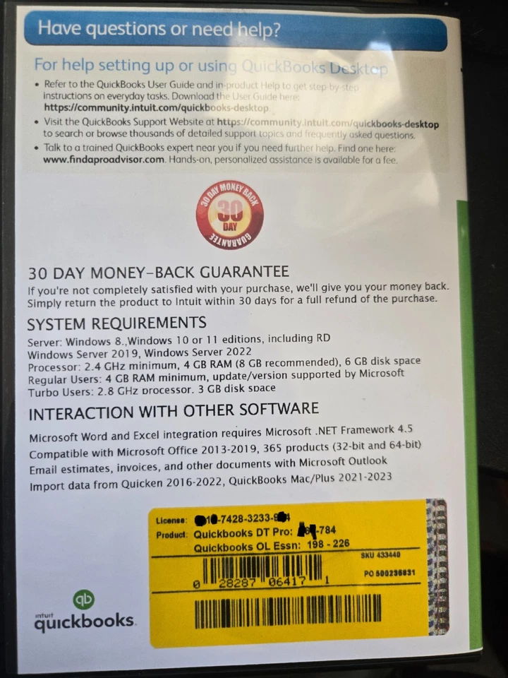 QuickBooks Desktop Enterprise 2024 for Windows  5-User Version US Only - Image 4 of 4